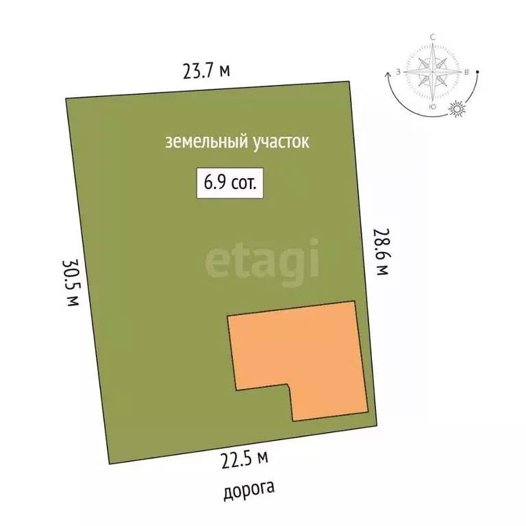 Дом в Ханты-Мансийский АО, Нягань КЛТПС садовый массив, 17 (94 м) - Фото 2