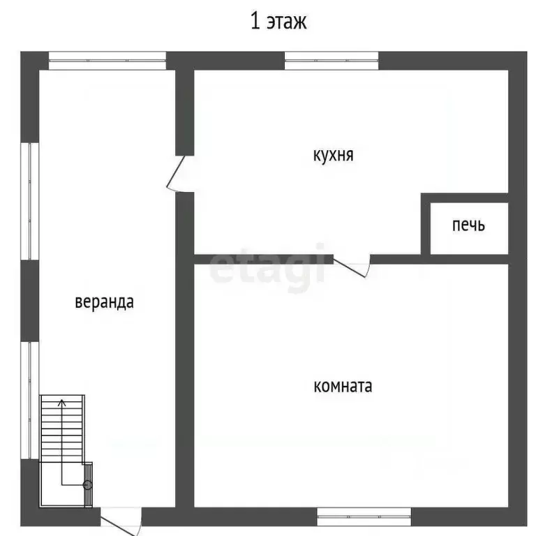 Дом в Тюменская область, Тюмень Ручеек СНТ, ул. Мичурина (30 м) - Фото 1