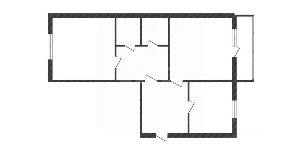 2-к кв. Курганская область, Кетовский муниципальный округ, с. Иковка ... - Фото 2