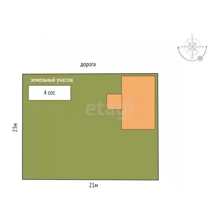 Дом в Оренбургская область, Оренбург Томилинская ул., 21 (90 м) - Фото 2