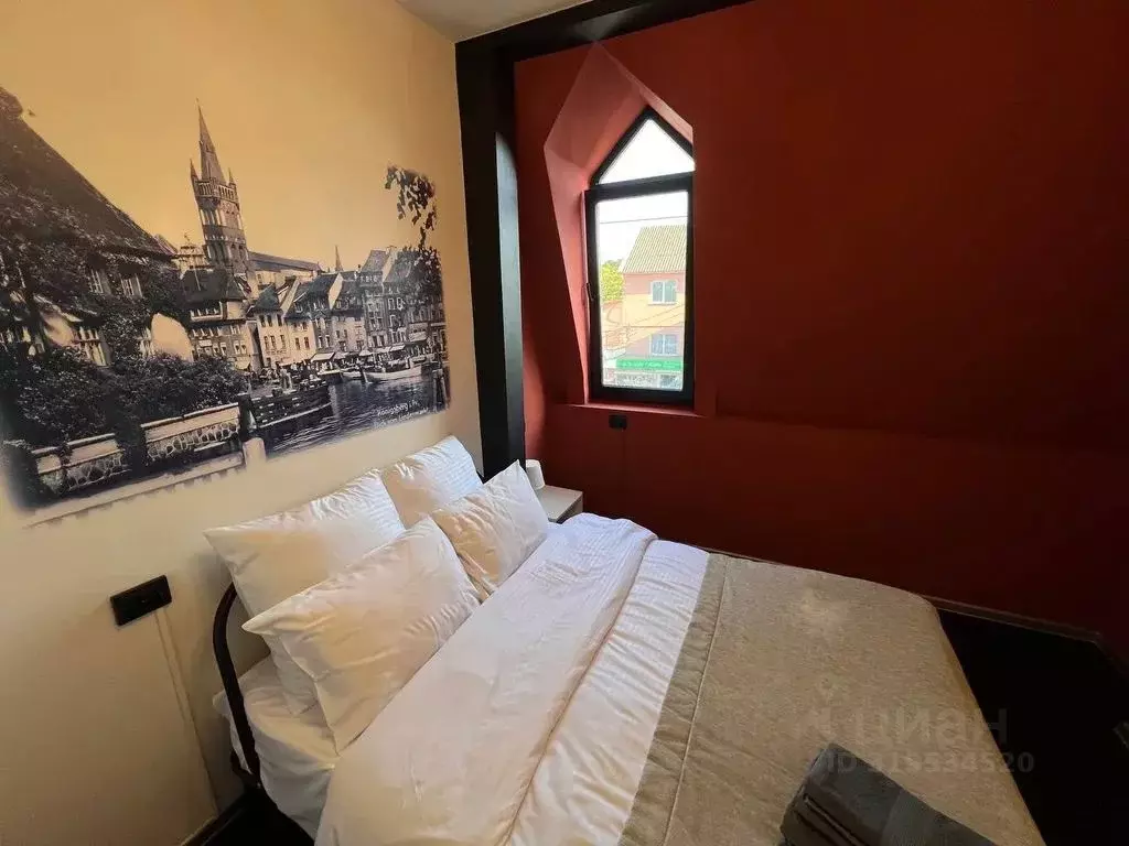 Комната Калининградская область, Калининград Новинская ул., 5А - Фото 1