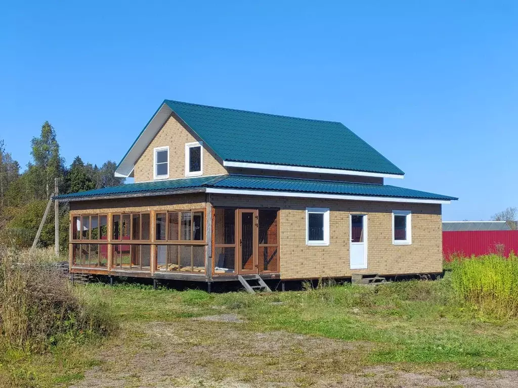 Дом в Ленинградская область, Лужский район, Мшинское с/пос, д. Большая ... - Фото 1