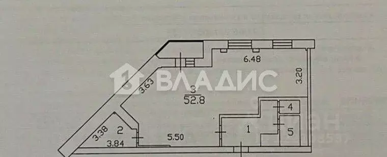 1-к кв. Белгородская область, Старый Оскол Космос мкр, 11А (70.2 м) - Фото 2