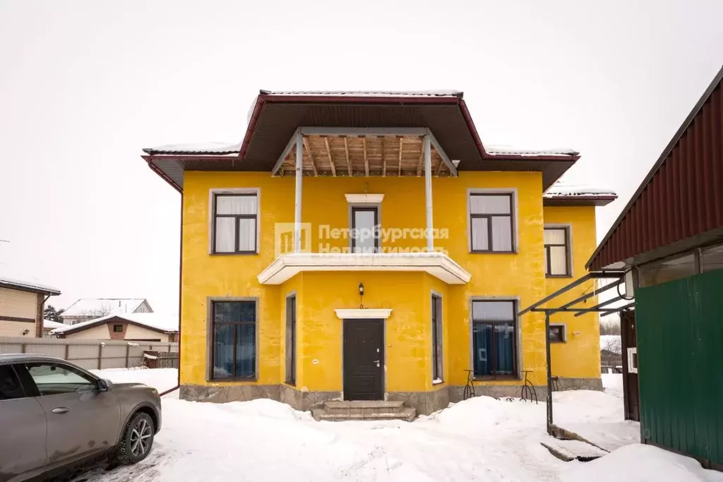 Коттедж в Ленинградская область, Ломоносовский район, Виллозское ... - Фото 0