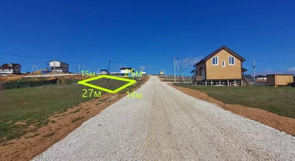 Участок в Севастополь с. Осипенко, ул. Ветеранов (4.0 сот.) - Фото 1