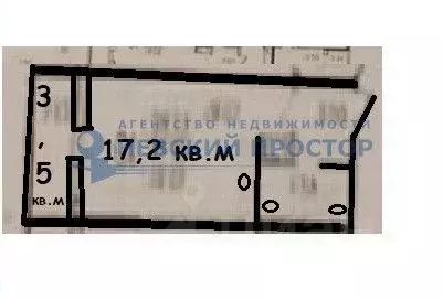 Студия Санкт-Петербург просп. Ветеранов, 183 (24.1 м) - Фото 1