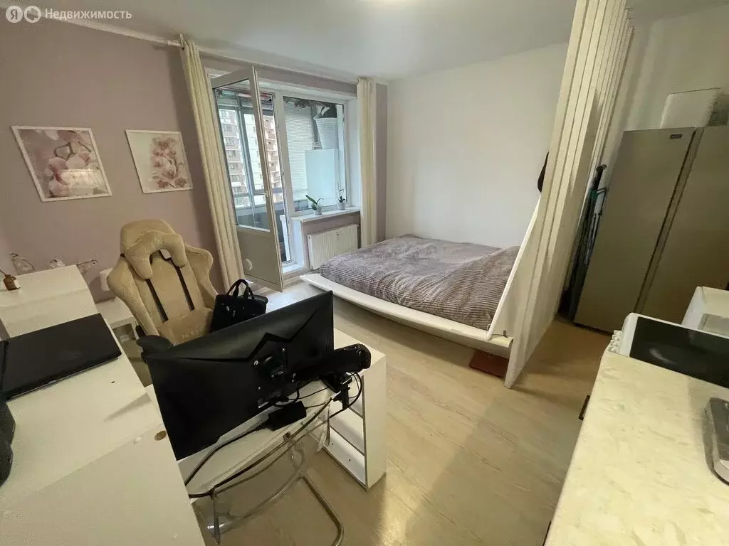 Квартира-студия: Кудрово, Европейский проспект, 13к2 (26.7 м) - Фото 1