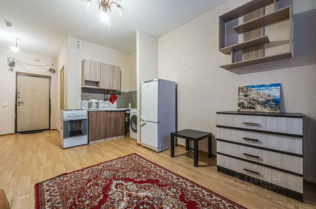 Студия Ленинградская область, Мурино Всеволожский район, ул. Шоссе в ... - Фото 1