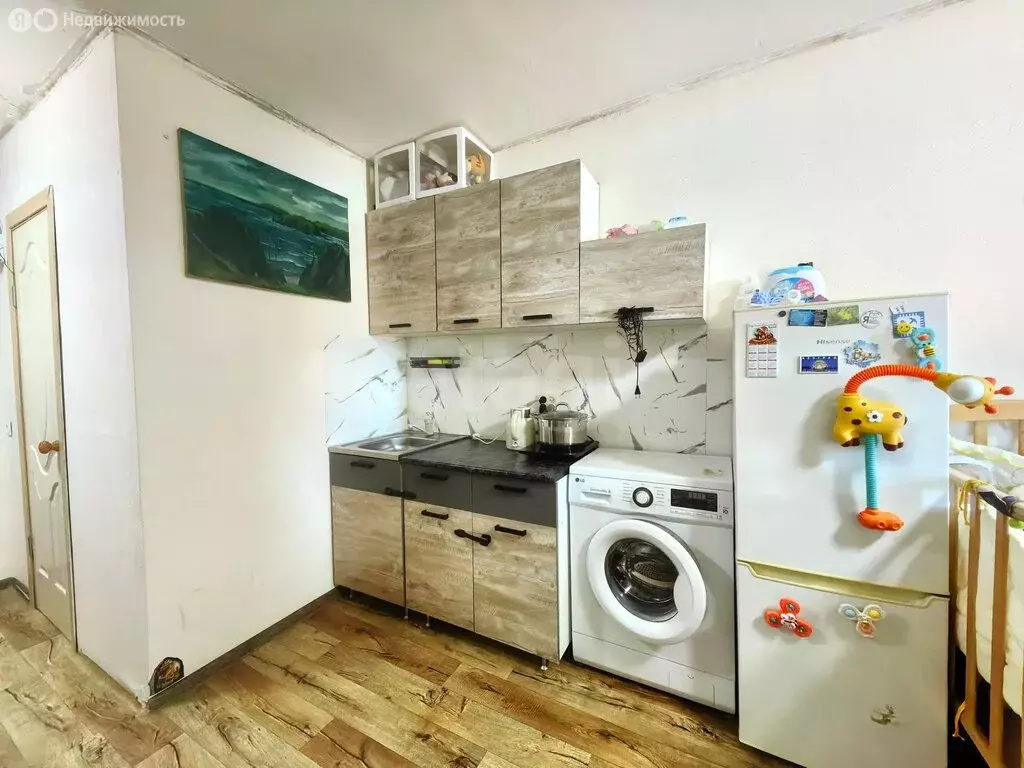 Квартира-студия: Арсеньев, улица Островского, 4 (22.7 м) - Фото 2