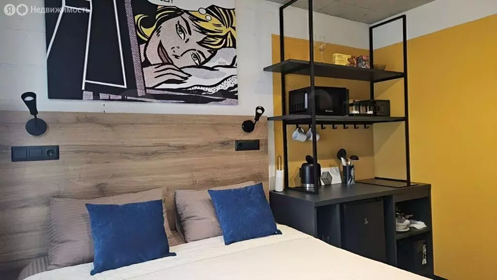 Квартира-студия: Санкт-Петербург, улица Орджоникидзе, 44А (15 м) - Фото 1