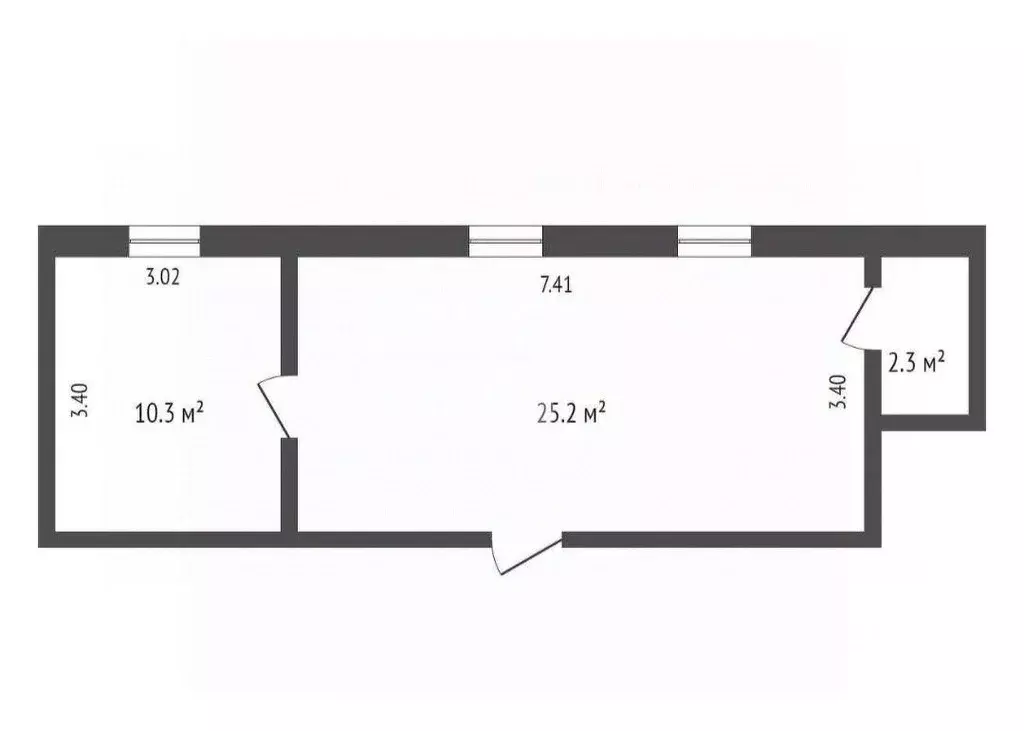 Помещение свободного назначения в Тюменская область, Тюмень ул. ... - Фото 2