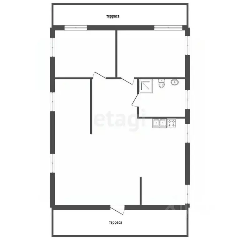 Дом в Ленинградская область, Ломоносовский район, Пениковское с/пос, ... - Фото 2