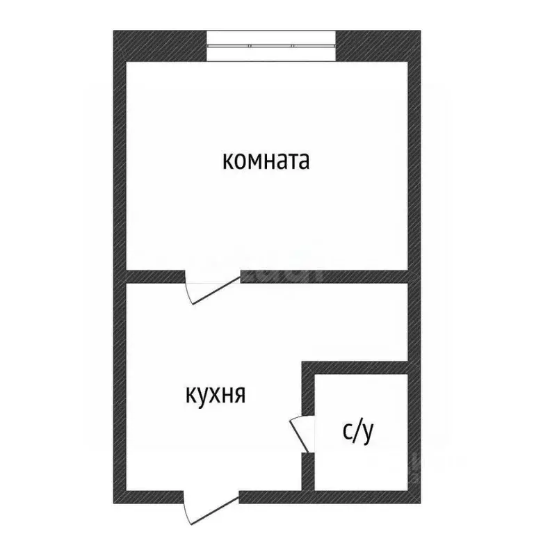 Студия Курганская область, Курган ул. Бажова, 138 (18.0 м) - Фото 2