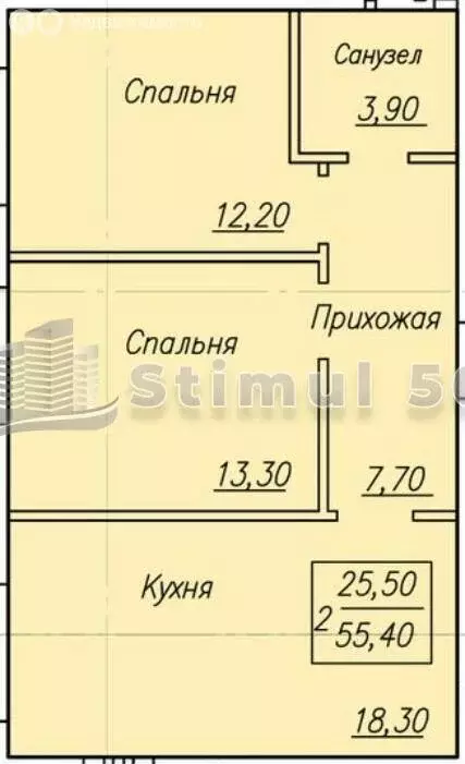 2-комнатная квартира: Оренбург, микрорайон Ростоши, Ростошинская улица ... - Фото 0
