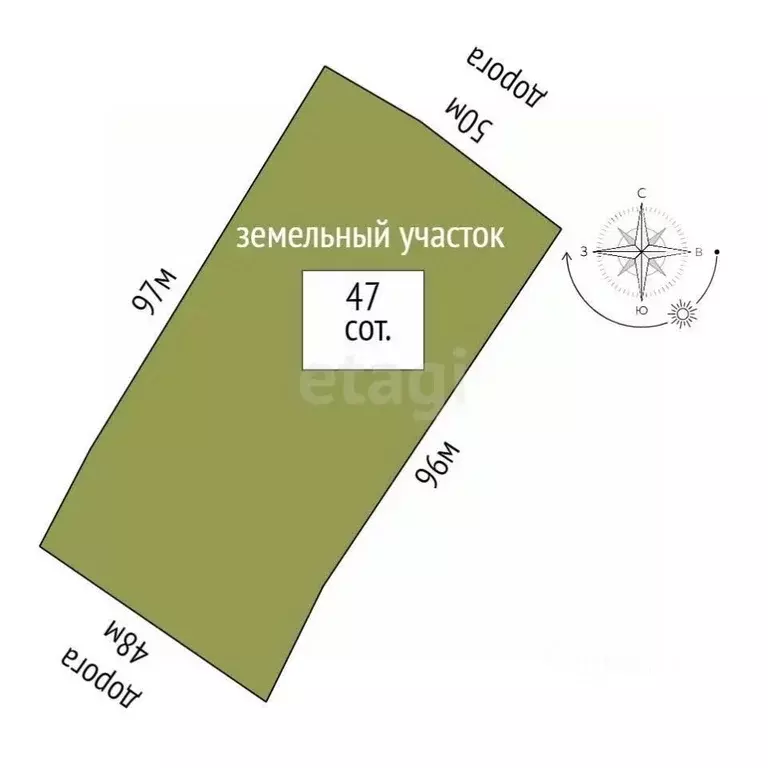 Участок в Тюменская область, Тюменский район, с. Борки  (47.0 сот.) - Фото 1
