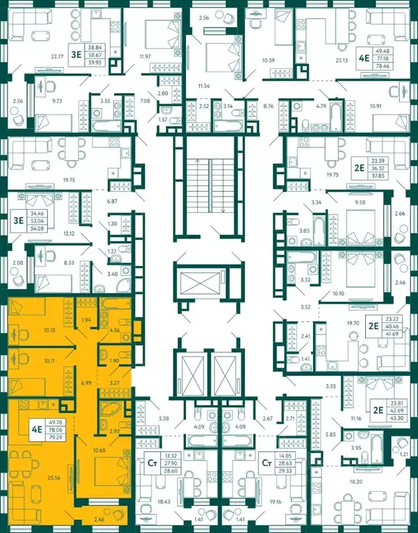 3-к кв. Башкортостан, Уфа Зеленая Роща жилрайон, Терле Парк жилой ... - Фото 2