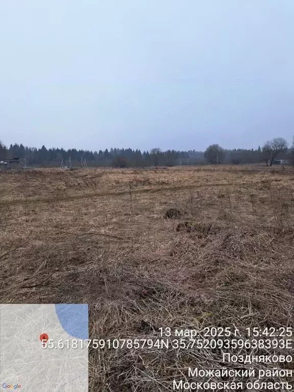 Участок в Московская область, Можайский муниципальный округ, д. ... - Фото 0
