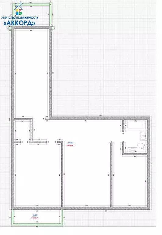 Продаётся 3-к квартира, 60.2 м - Фото 1