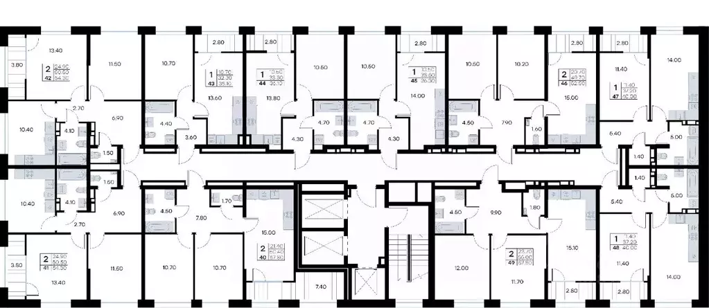 1-к кв. Приморский край, Владивосток ул. Нейбута, 135 (36.3 м) - Фото 2