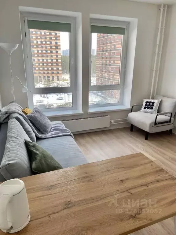 Студия Москва № 100 кв-л, 1к2 (20.0 м) - Фото 2