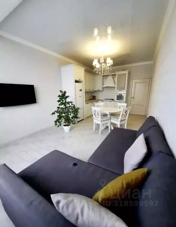 1-к кв. Краснодарский край, Геленджик Туристическая ул., 3к2 (56.0 м) - Фото 0