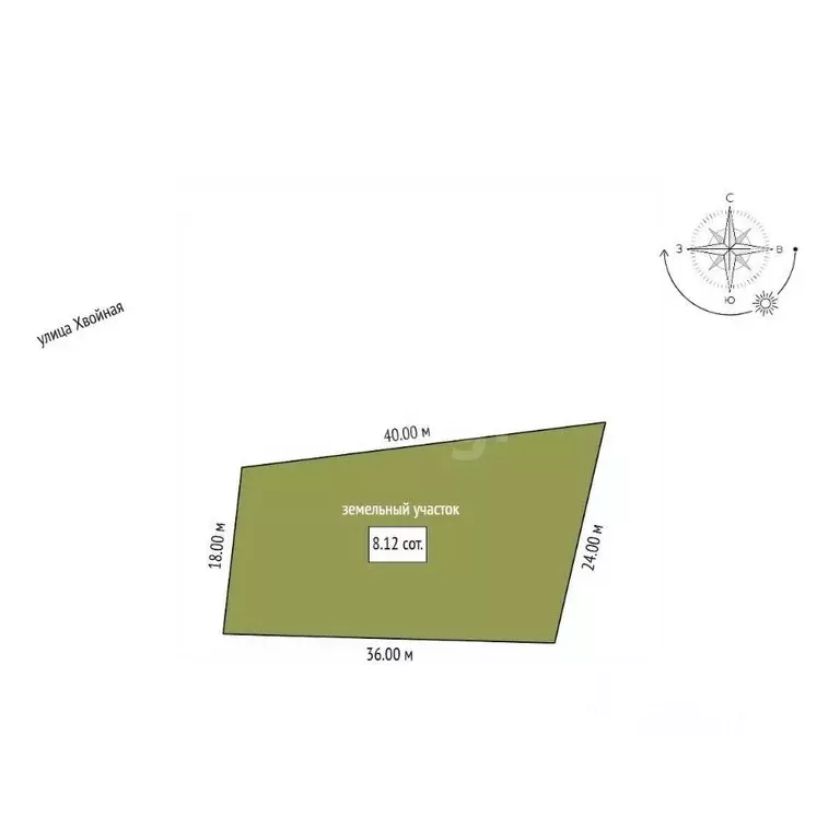 Участок в Амурская область, Благовещенский район, с. Чигири  (8.12 ... - Фото 2