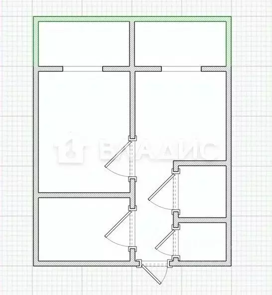 1-к кв. Пензенская область, Пенза ул. Гоголя, 25А (39.4 м) - Фото 2