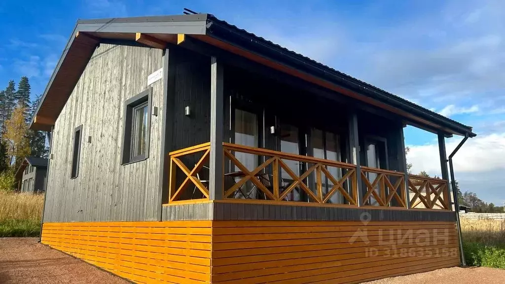 Дом в Ленинградская область, Приозерский район, пос. Сосново, ... - Фото 1