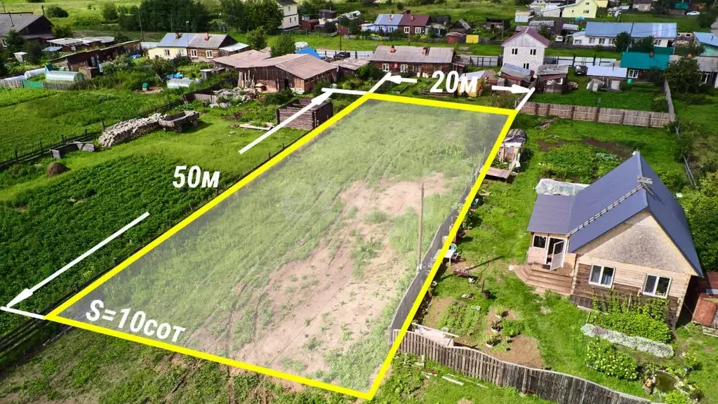 Участок в Томская область, Томский район, с. Кафтанчиково пер. Южный ... - Фото 1