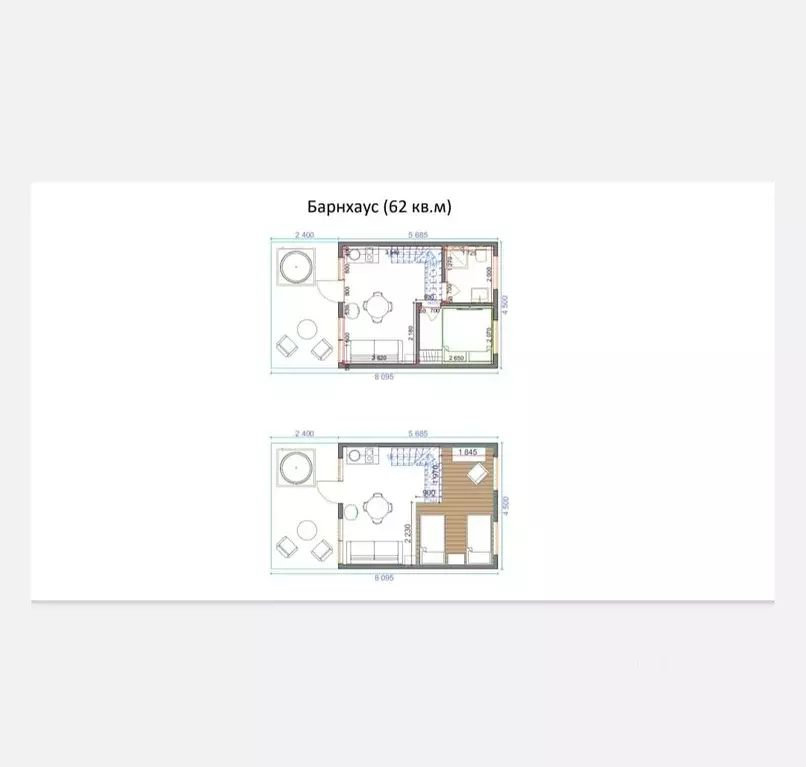 Дом в Краснодарский край, Сочи городской округ, Дагомыс пгт  (62 м) - Фото 2