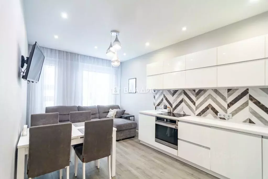 3-к кв. Карелия, Петрозаводск ул. Еремеева, 38 (67.2 м) - Фото 2