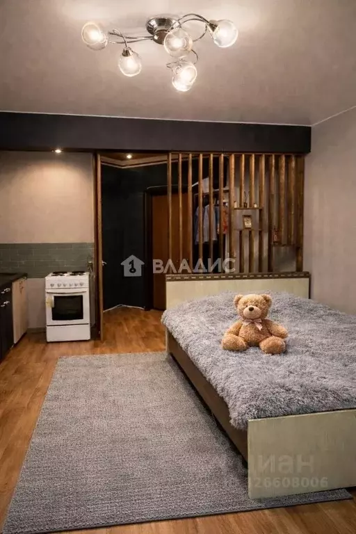 Студия Иркутская область, Иркутск Карпинская ул., 41Б (28.3 м) - Фото 1