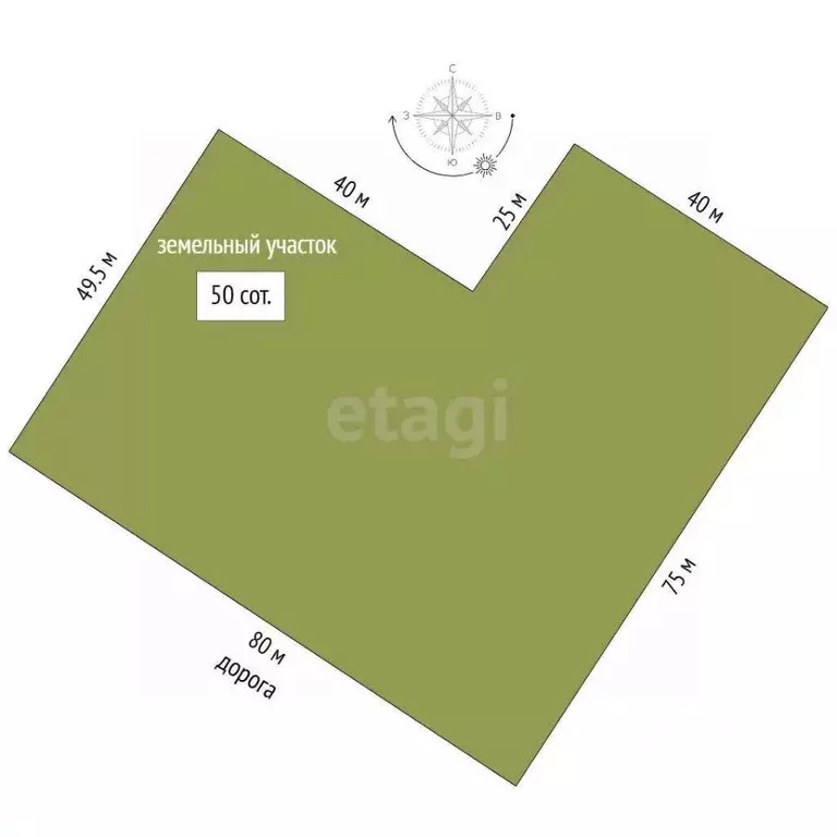 Участок в Крым, Кировский район, Первомайское с/пос, с. Первомайское ... - Фото 2