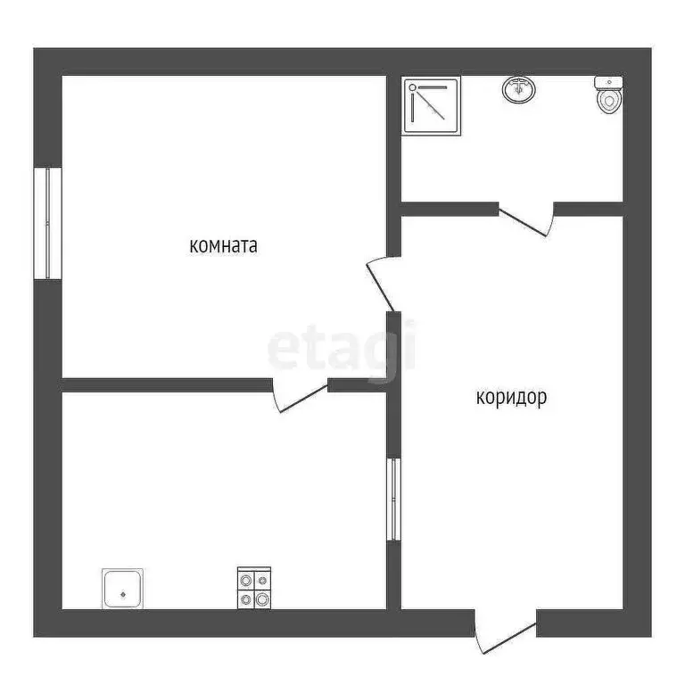 Дом в Алапаевск, улица 12 Декабря (35.6 м) - Фото 1