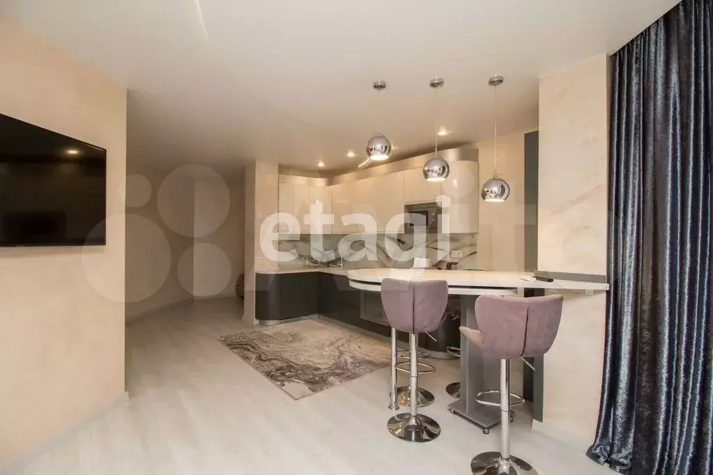 2-к. квартира, 60,8 м, 6/8 эт. - Фото 1