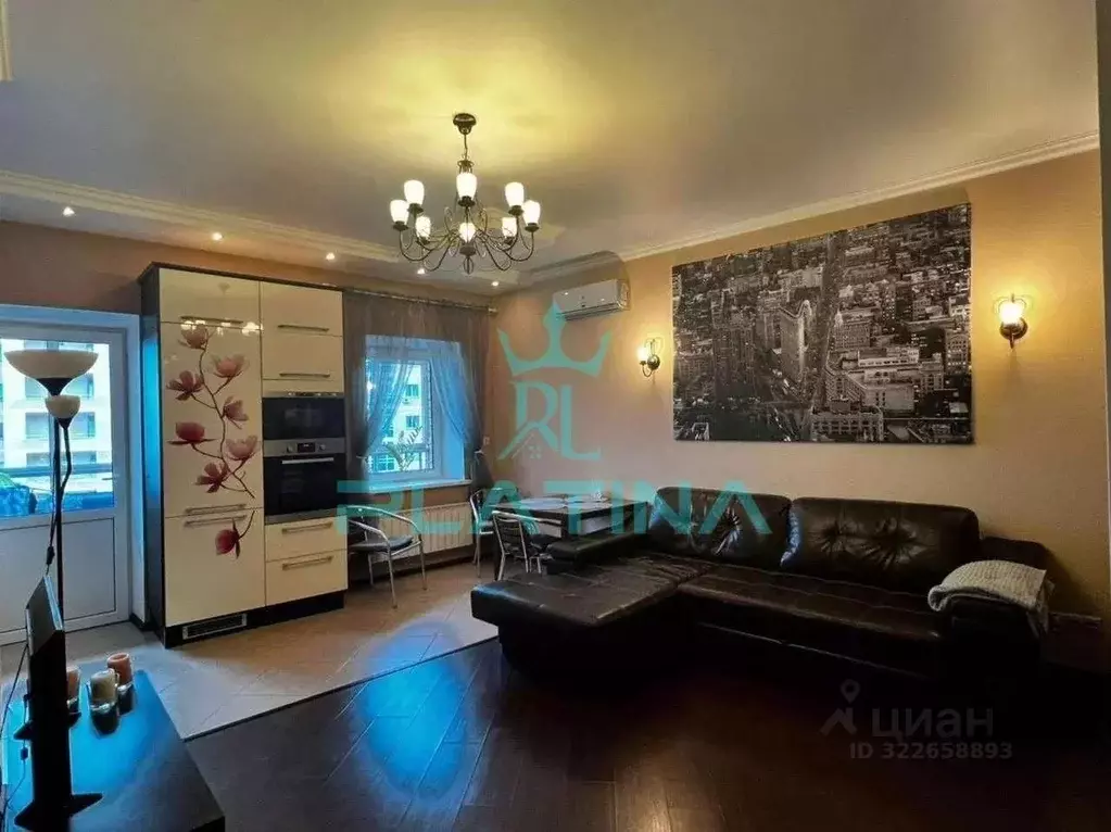 1-к кв. Татарстан, Казань Чистопольская ул., 36 (34.0 м) - Фото 1