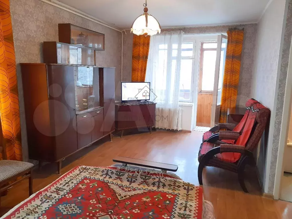 1-к. квартира, 35 м, 5/5 эт. - Фото 1