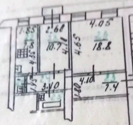 2-к кв. Орловская область, Орел Комсомольская ул., 183 (53.2 м) - Фото 1