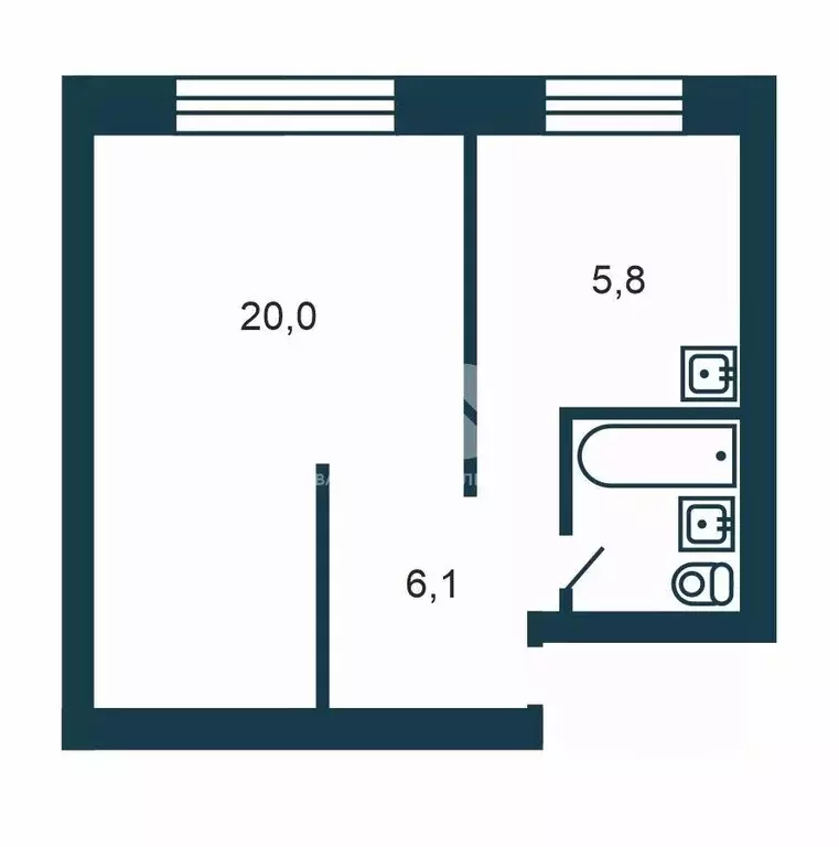 1-к кв. Новосибирская область, Новосибирск Гидромонтажная ул., 58 ... - Фото 2