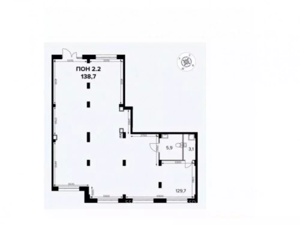 Торговая площадь в Московская область, Ленинский городской округ, д. ... - Фото 2