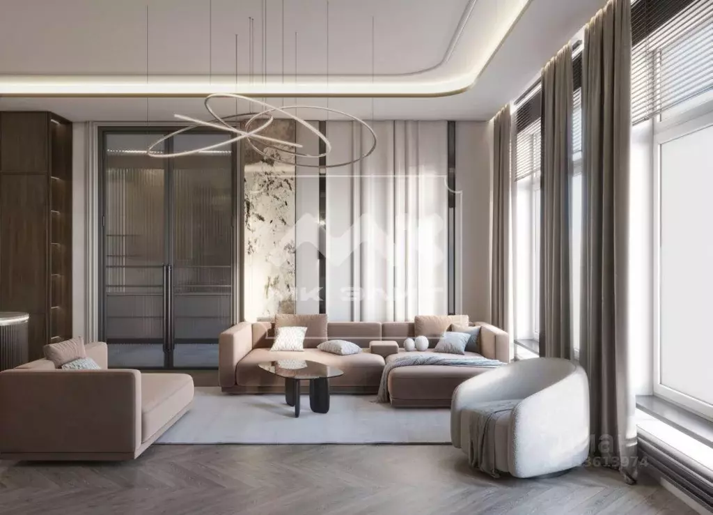 Квартира, 4 комнаты, 205 м - Фото 1