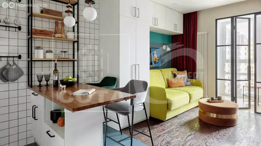 Квартира-студия: Новая Усмань, Полевая улица, 33А/4 (23 м) - Фото 1