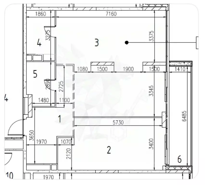 3-к кв. Москва ул. Нижние Мневники, 7 (100.0 м) - Фото 2