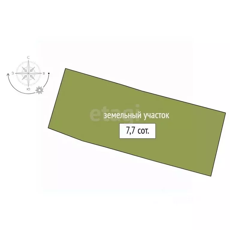 Участок в Челябинская область, Кыштым ул. Швейкина, 60 (7.7 сот.) - Фото 2
