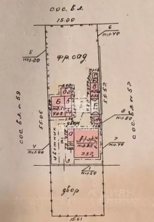 Дом в Крым, Керчь ул. Верхне-Садовая, 58 (51 м) - Фото 2