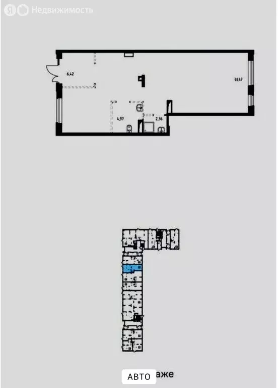 Помещение свободного назначения (75.3 м) - Фото 2