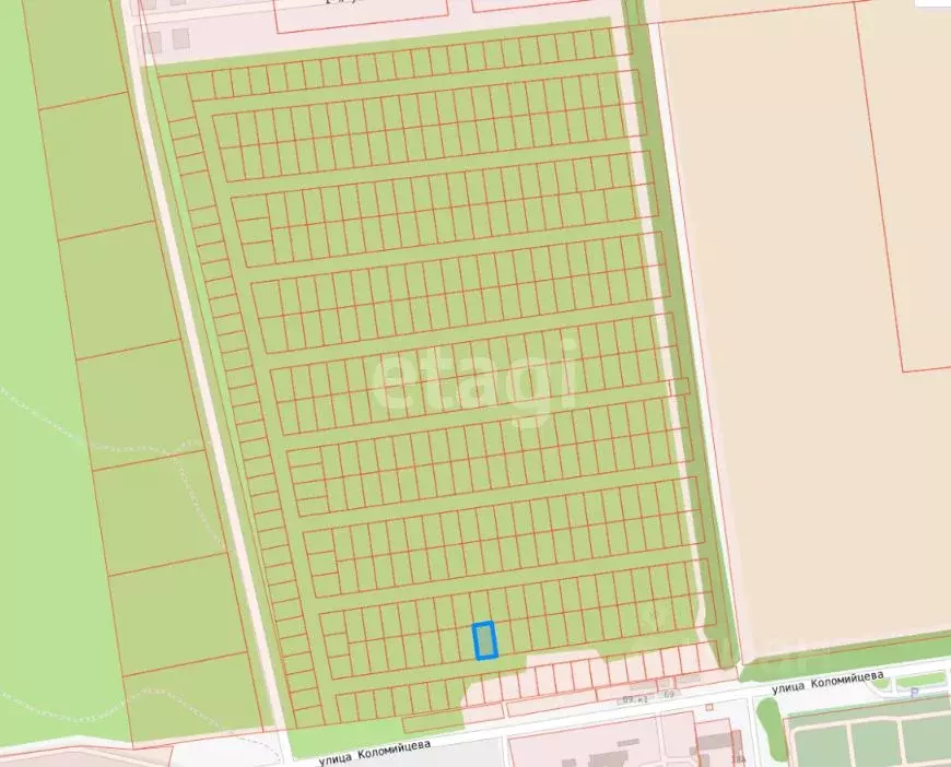 Участок в Ставропольский край, Ставрополь № 19 мкр,  (5.9 сот.) - Фото 1