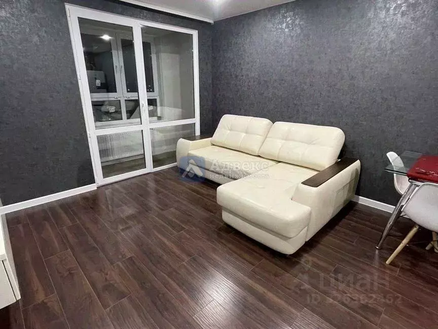 1-к кв. Тюменская область, Тюмень ул. Павла Никольского, 2 (43.0 м) - Фото 1