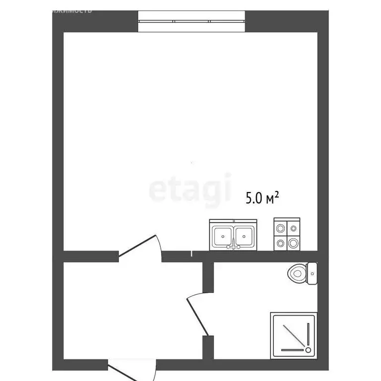 Квартира-студия: Пермь, улица Профессора Дедюкина, 7 (19.7 м) - Фото 0