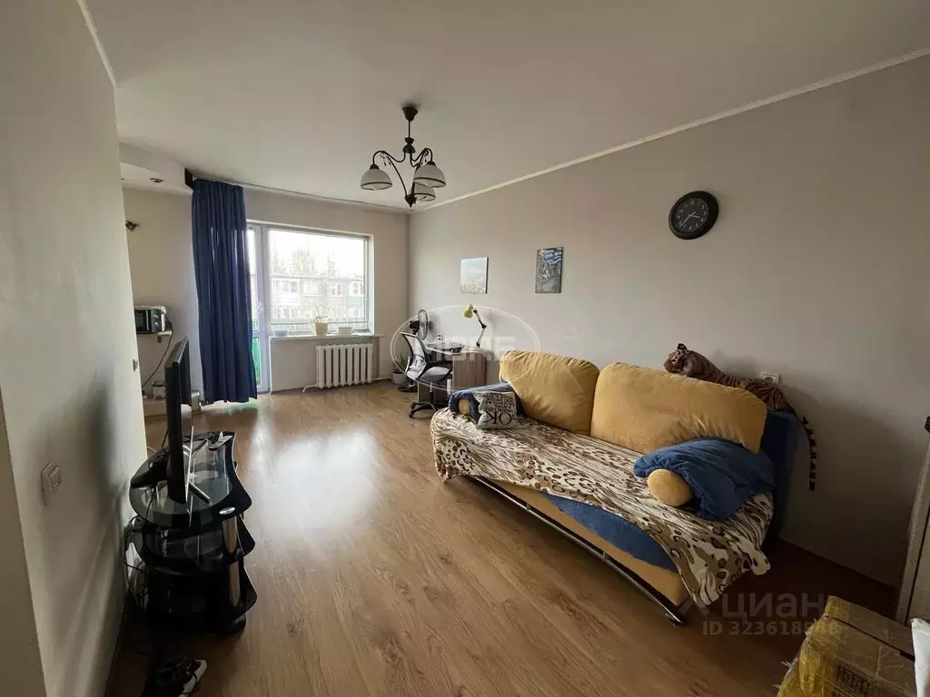 1-к кв. Калининградская область, Калининград Дрожжевая ул., 14 (30.1 ... - Фото 1